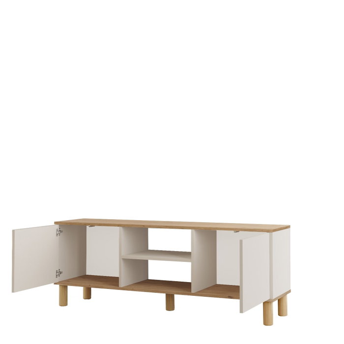 Hanah Home Soporte para TV ALS1-SKA Roble y Cachemira